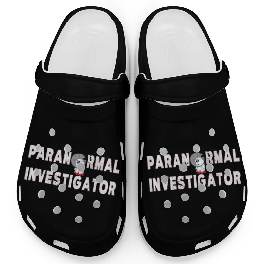 Ghost Hunting Paranormal Investigator Clogs