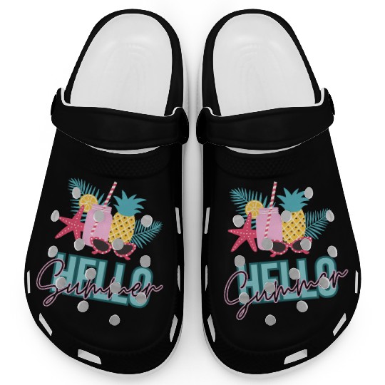 Hello Summer vibes Clogs