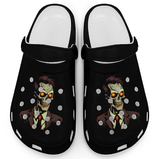 Creep Out Your Friends with a Halloween Zombie Clogs