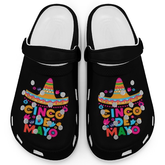 Cinco De Mayo Fiesta Surprise Camisa 5 De Mayo Clogs