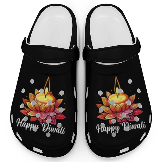Happy Diwali Diwali Festival Indian Hindu Hinduism Clogs