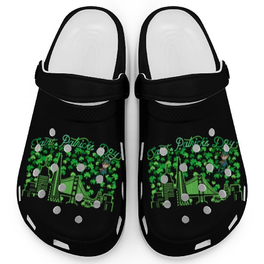 Saint Patrick's Day San Francisco California Clogs