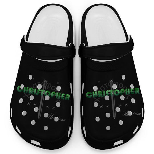 Christopher green design -Greek Origin - Christ Clogs