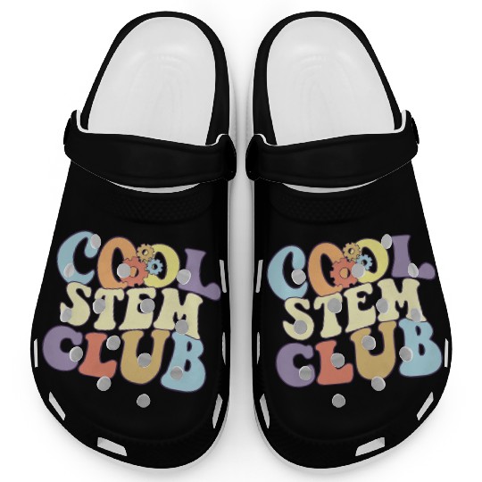 Cool STEM Club I Love Math Proud Stem Teacher Clogs
