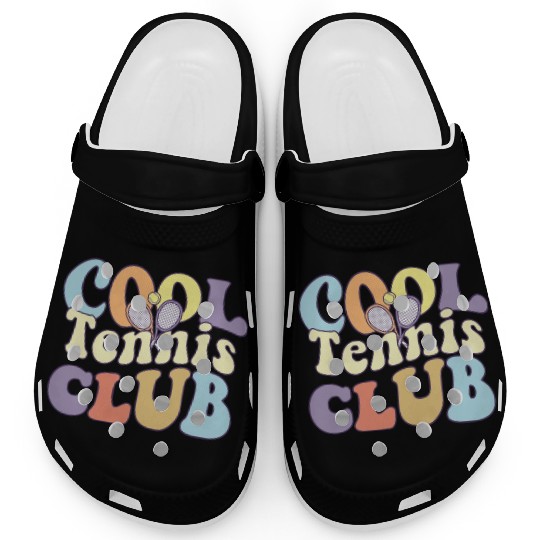 Cool Tennis Club Tennis Coach Tennis Crew Matching Clogs