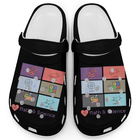 I love math and science Clogs