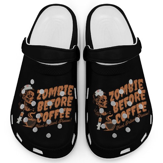 Zombie nurse when not caffeinated: Graveyard shift Clogs