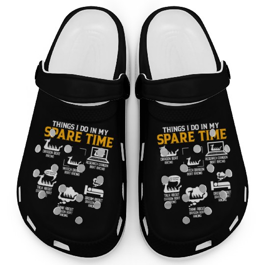Funny Spare Time Dragon Boat Racing Paddle Clogs