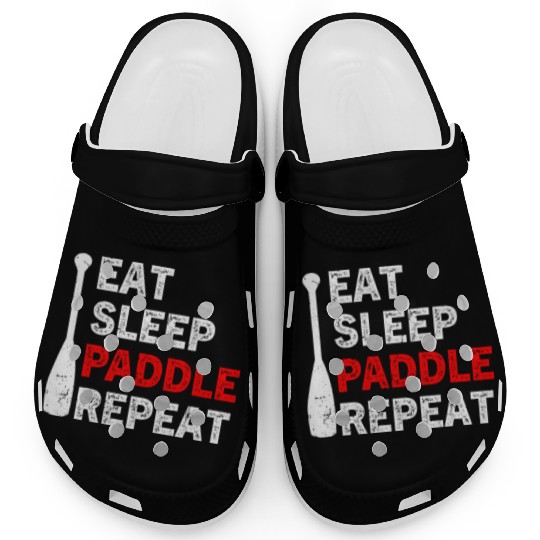 Funny Dragon Boat Racing Clogs