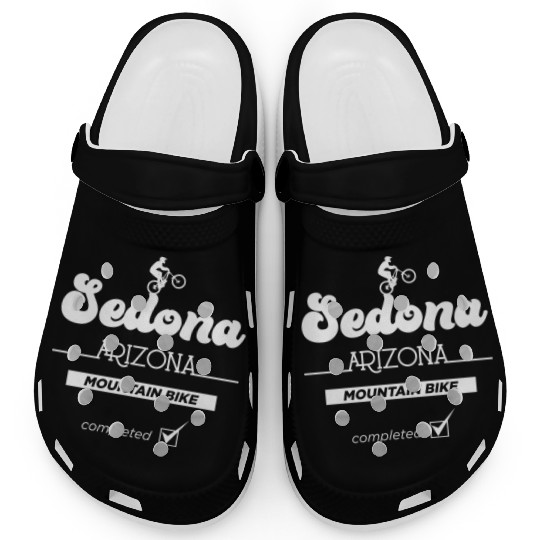 Sedona Arizonna Mountain Biking Clogs