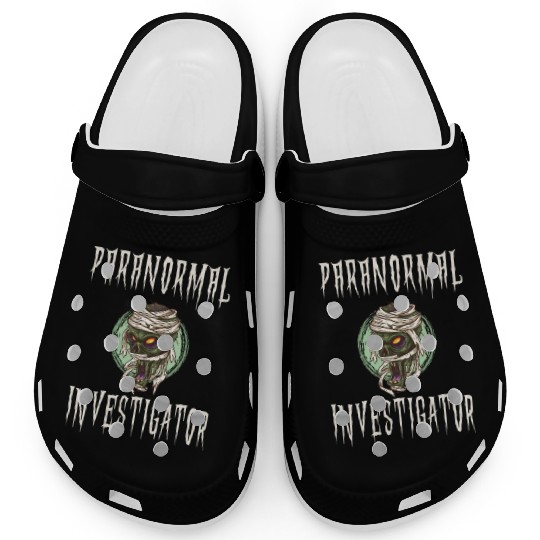 Ghost Hunting Paranormal Investigator Clogs