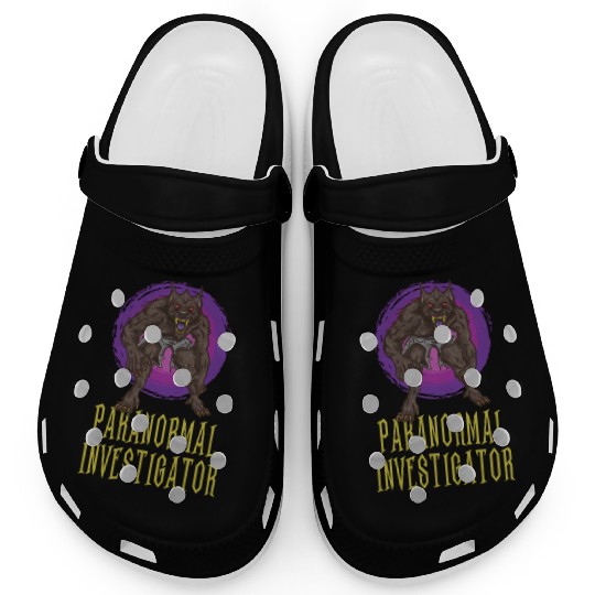 Ghost Hunting Paranormal Investigator Clogs