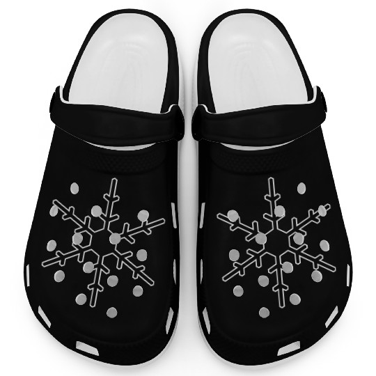 Snowflake Winter Clogs