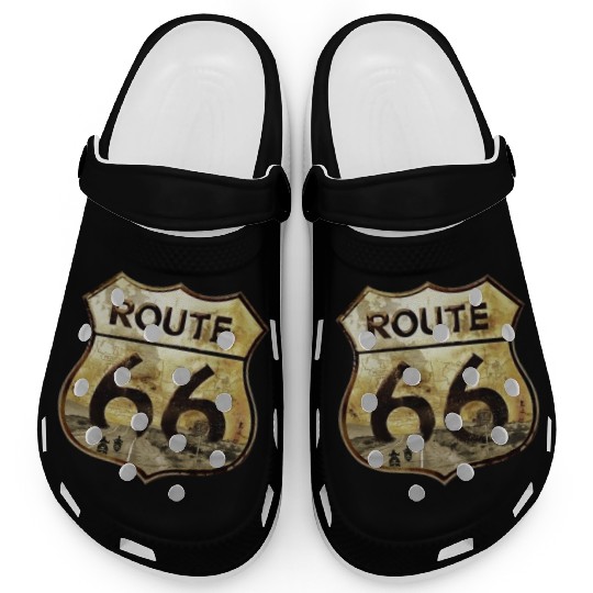 Route 66 trip with motorcycle Clogs