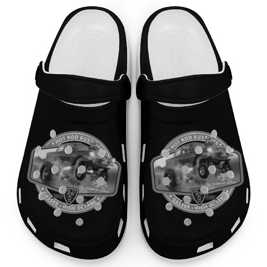 Hot Rod Gasser BW Clogs