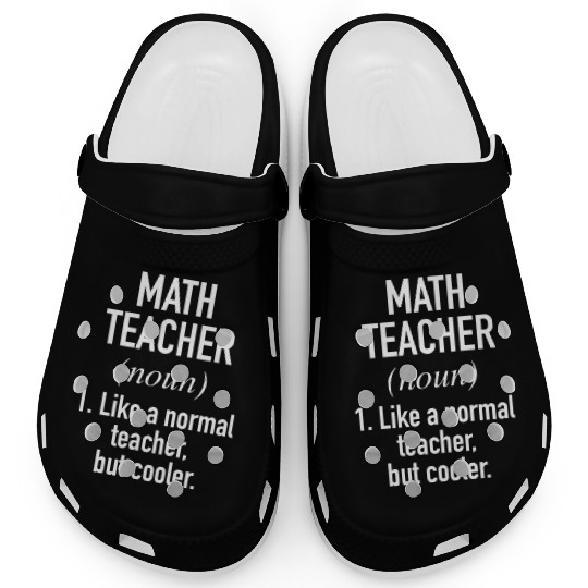Math Teacher Defined Clogs