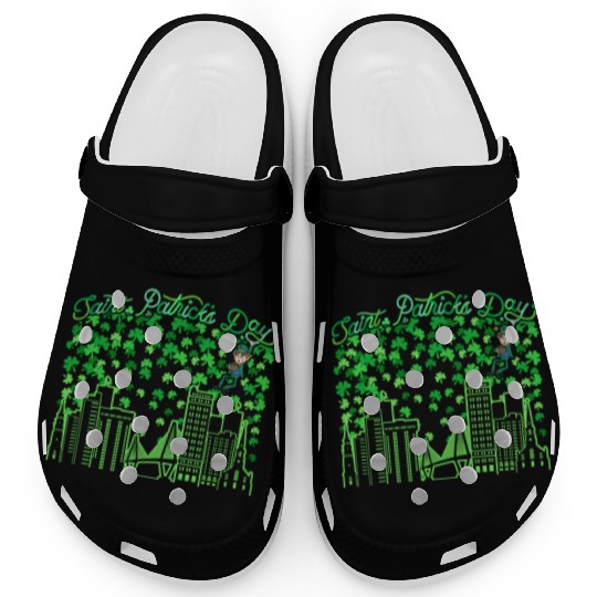 Saint Patrick's Day Charleston South Carolina Clogs