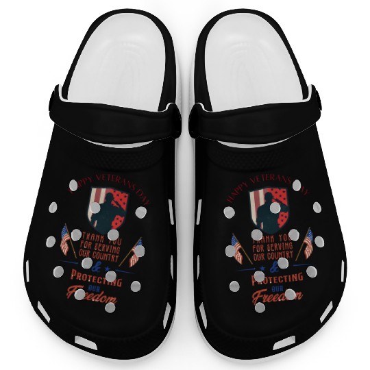 Veterans Day Clogs