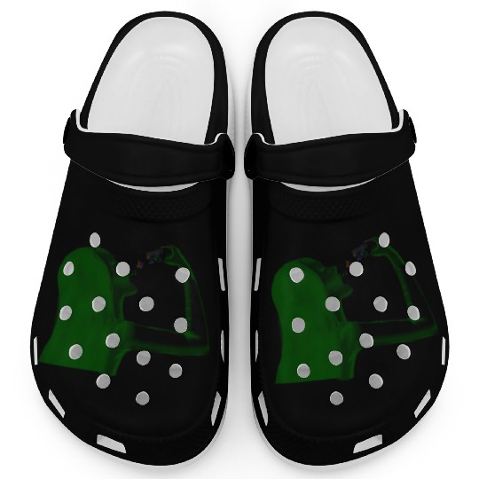 Lady taking music pills Clogs