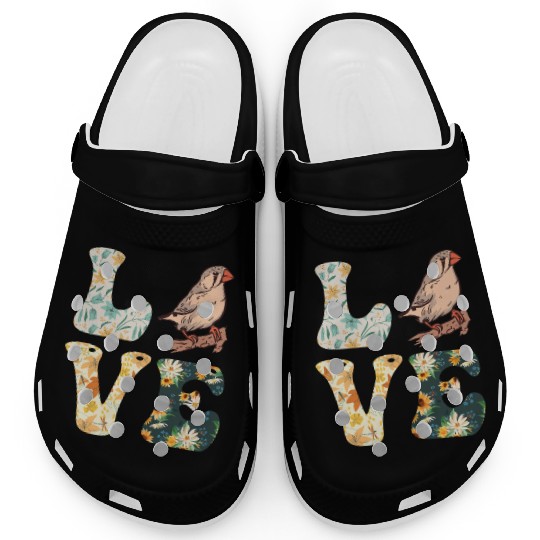 Zebra Finches LOVE Bird lovers Finches Clogs