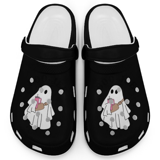 Boo Jee Stanley Tumbler Inspired Ghost Clogs