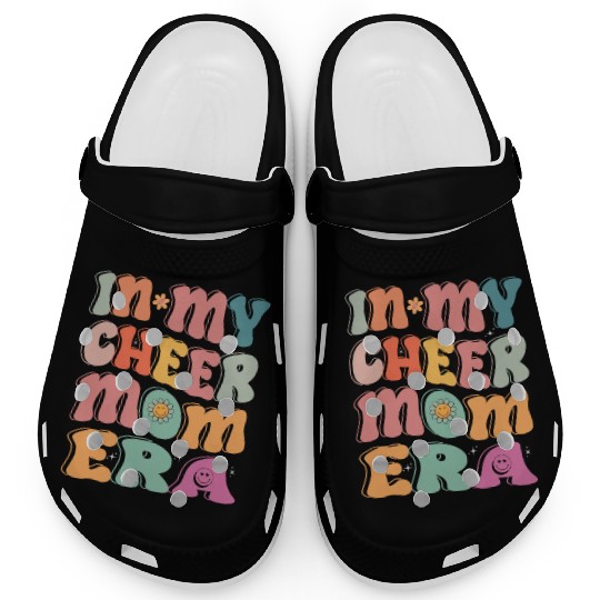 In My Cheer Mom Era Tie Dye Cheerleading Sport Mom Clogs