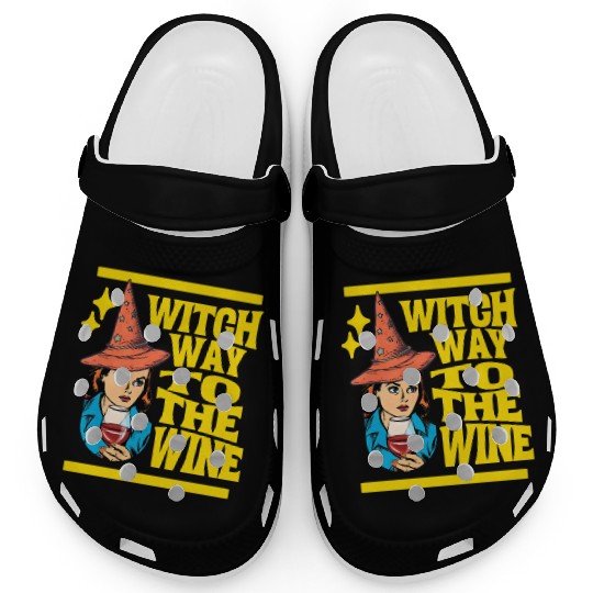 Witch Way To The Wine Clogs