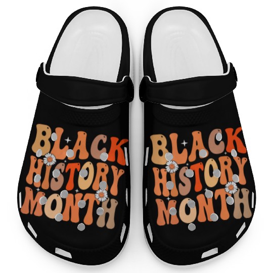 Black history month Clogs
