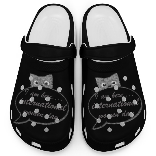 international women day Clogs design gift