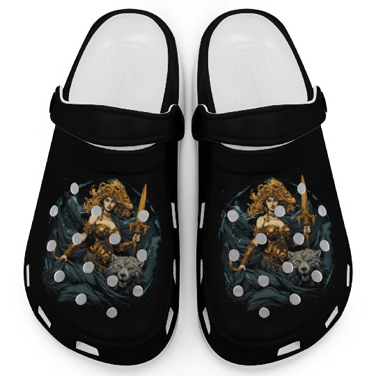 Aphrodite's Athletic Elegance Clogs
