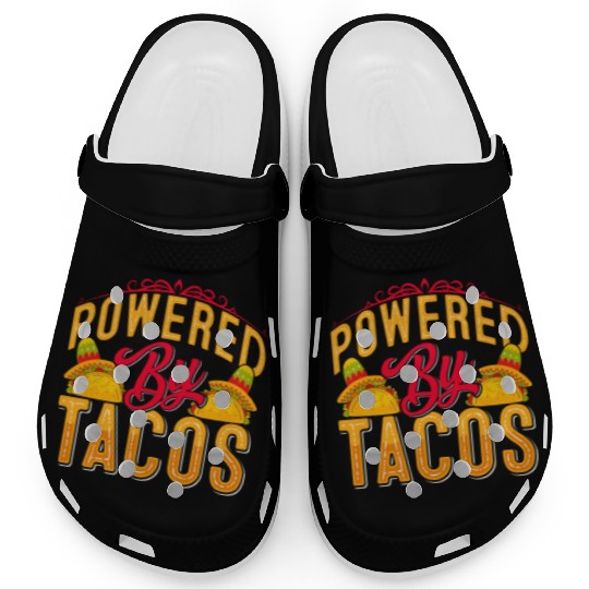 Powered By Tacos Clogs