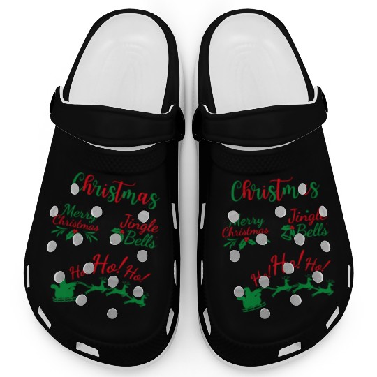 Jolly Christmas Clogs