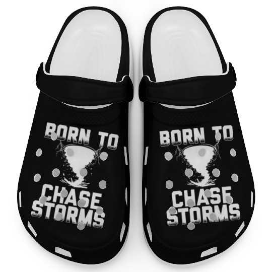 Storm Chaser Gifts | Storm Hunter Lightning Clogs