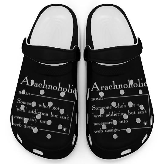 Spider Lover Arachnid Cobweb Terrarium Tarantula Clogs