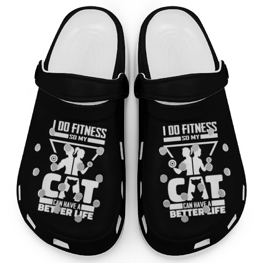 Fitness Workout Gym Cat Clogs