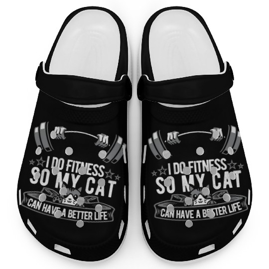 Fitness Workout Gym Cat Clogs