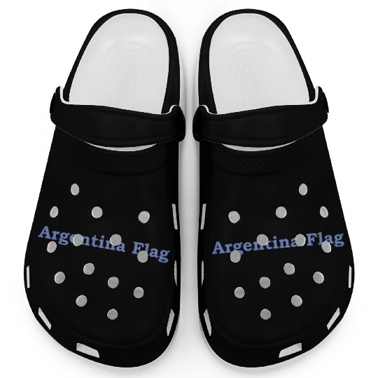 argentina flags Clogs football design gift