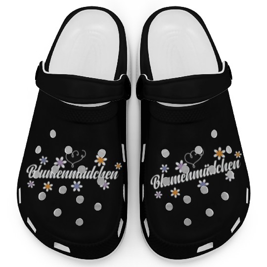 Flower Girl scatter Basket Wedding Flowers Clogs