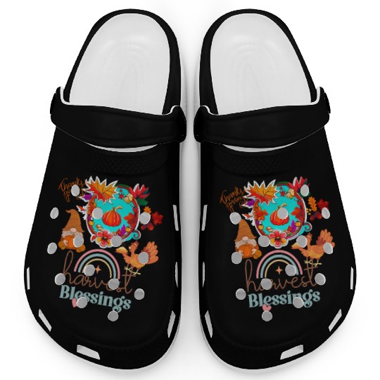 "Harvest Blessings" Clogs