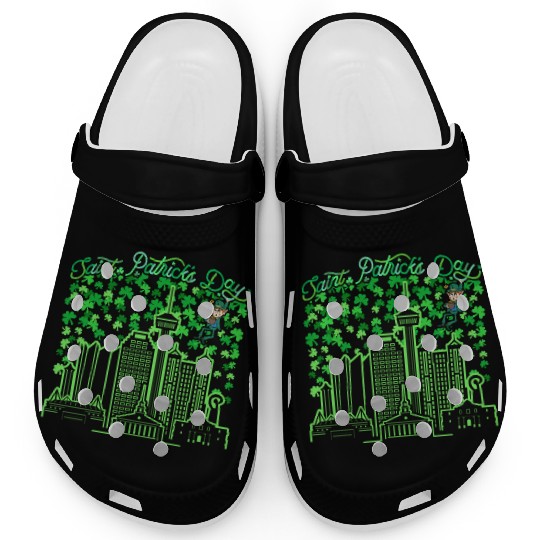 Saint Patrick's Day San Antonio Texas Clogs