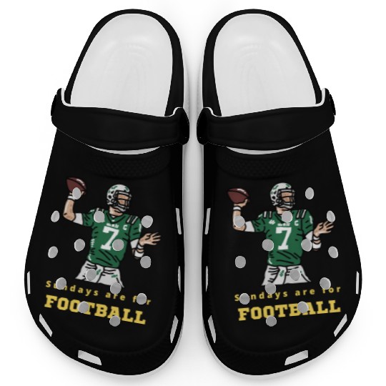 Sundays Are For Football - Sunday Football Clogs
