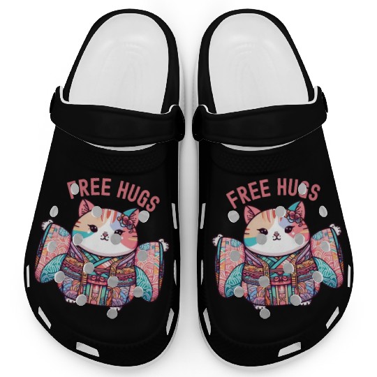 Free hugs from Japanese cat Clogs