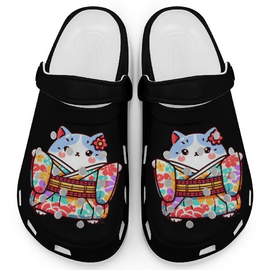 Japanese cat or Neko Clogs