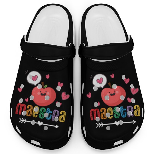Maestra Bilingual Spanish Teacher team Clogs