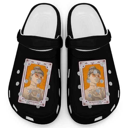 The Photographer Tarot Card Photography Camera Clogs