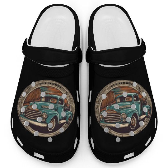 Old School Truck / Oldtimer / Car / Vintage / 60s Clogs