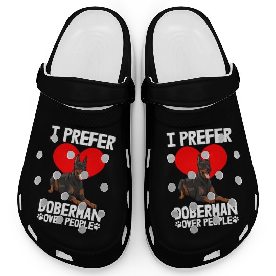 I Prefer Doberman Clogs