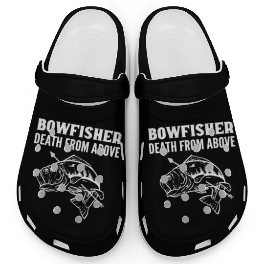 Death from Above Fisherman Gift Clogs