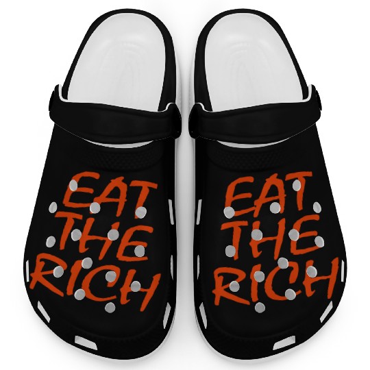 UAW Eat The Rich Clogs