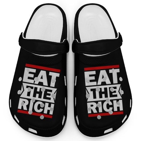 UAW Eat The Rich Clogs